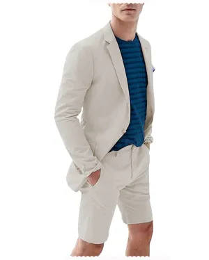 2 Pieces Casual Mens Suit (Blazer   Pants)