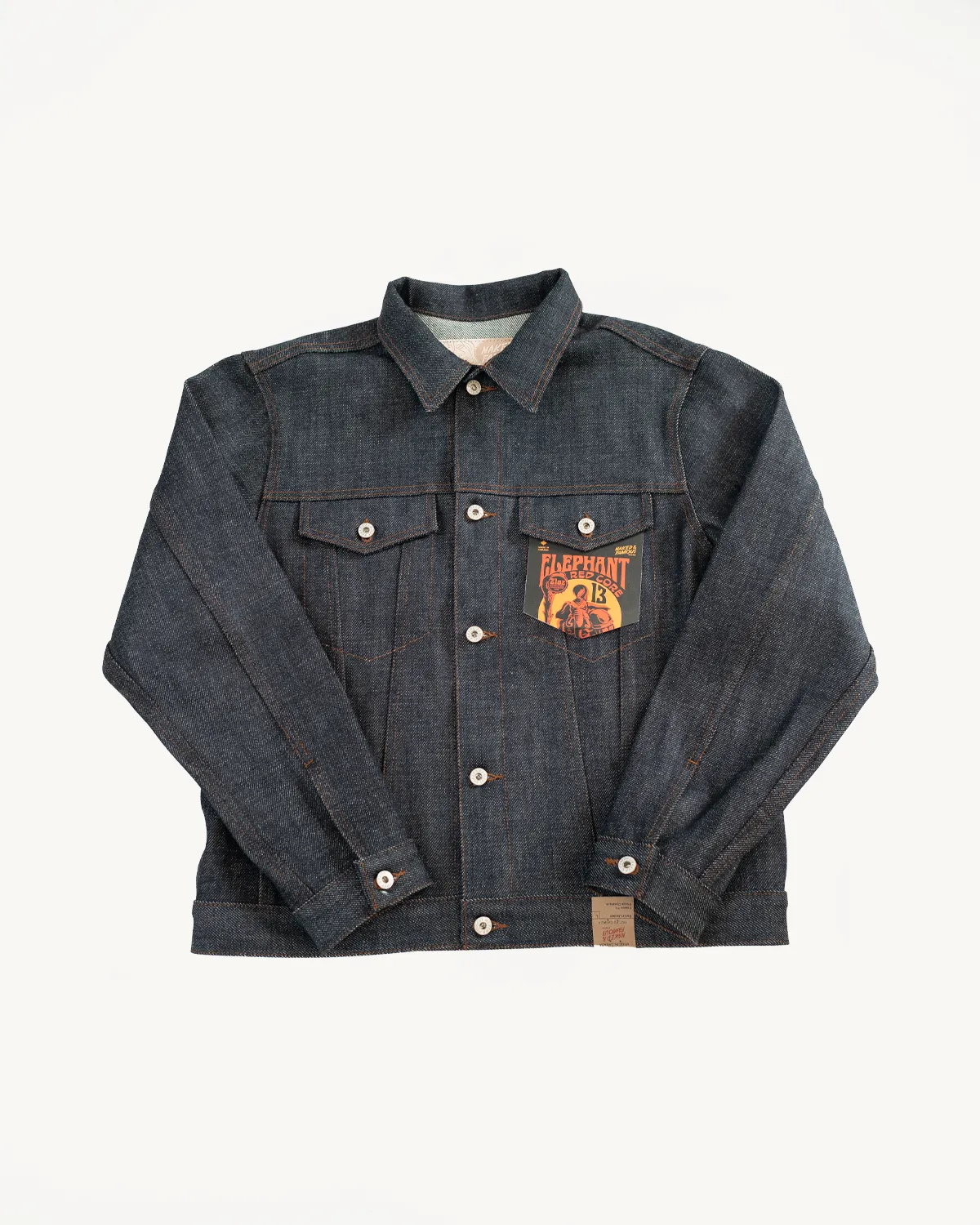 21oz - Elephant 13 Red Core - Denim Jacket