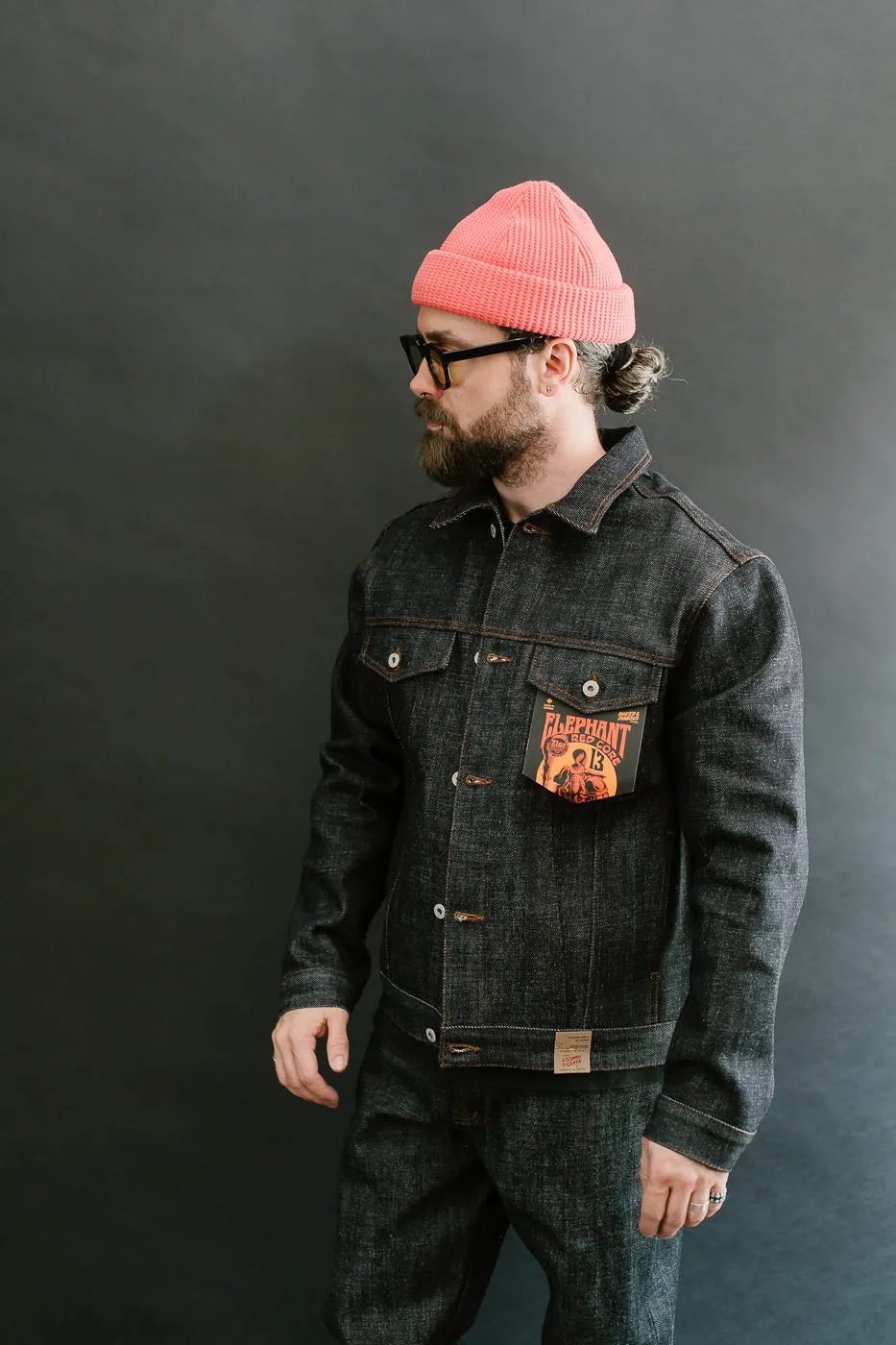 21oz - Elephant 13 Red Core - Denim Jacket