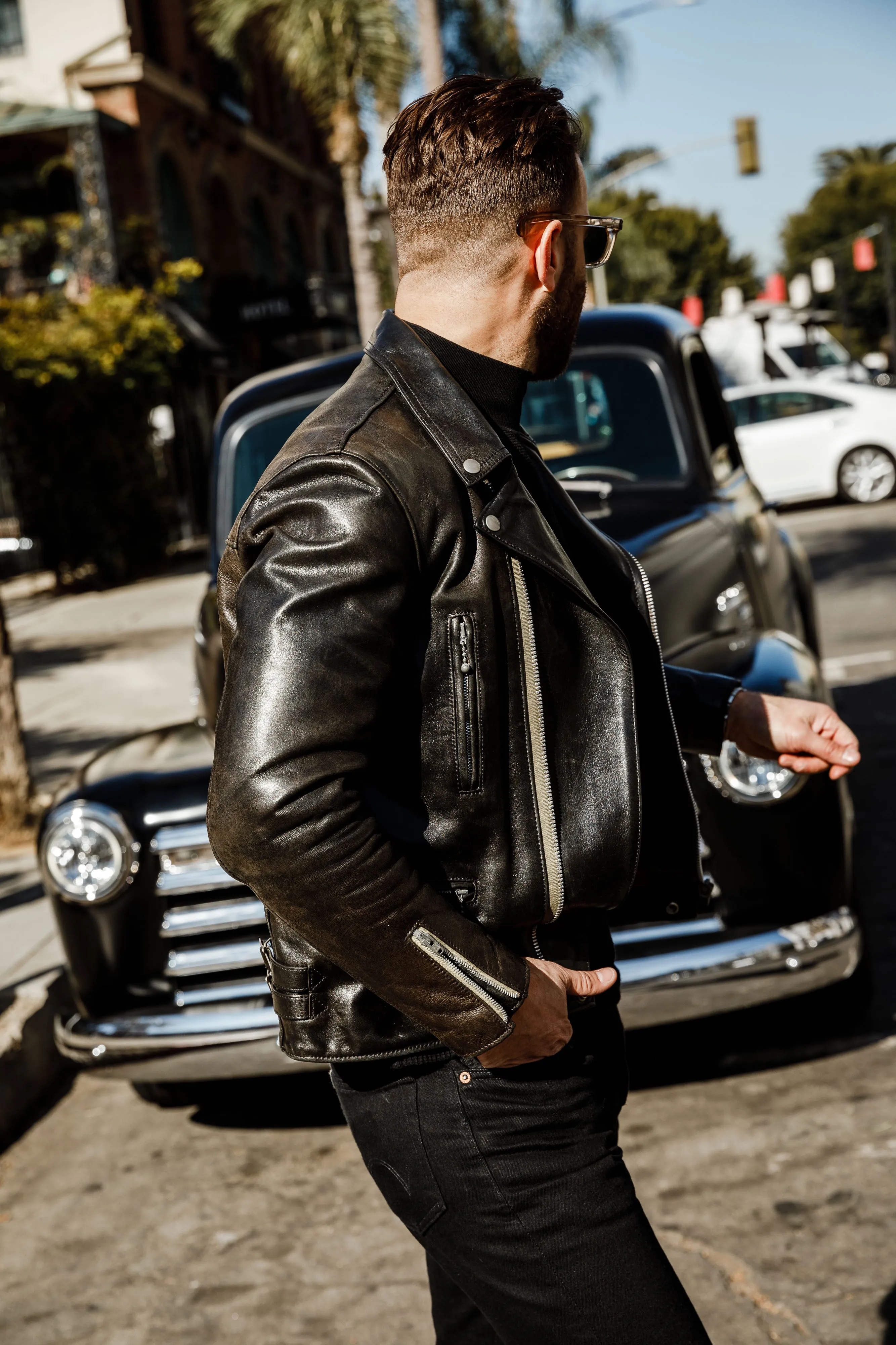 ADDICT Clothes - Double Riders Jacket - Horsehide Leather