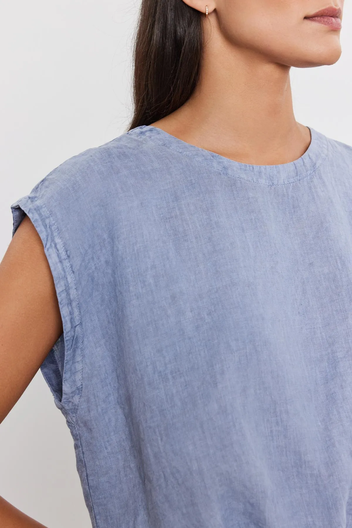 BAYLA LINEN TOP