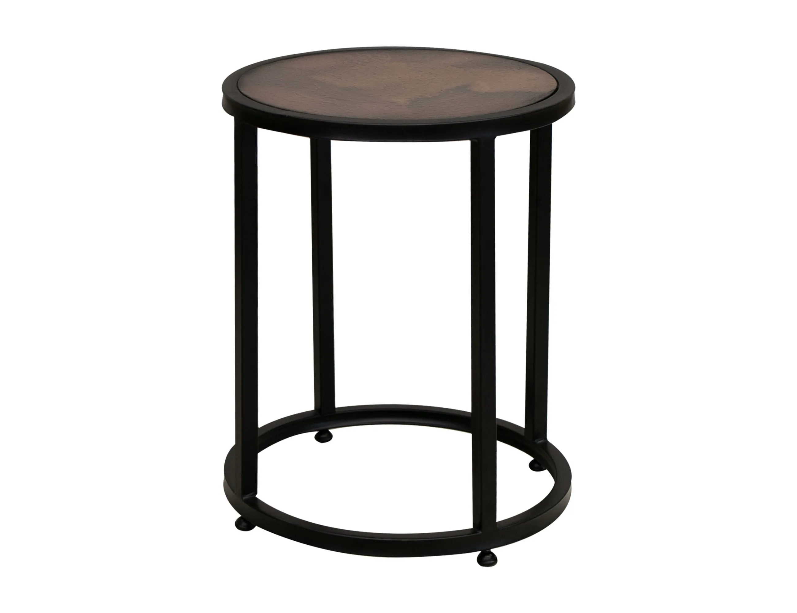 Blackburn - End Table - Charred Brown