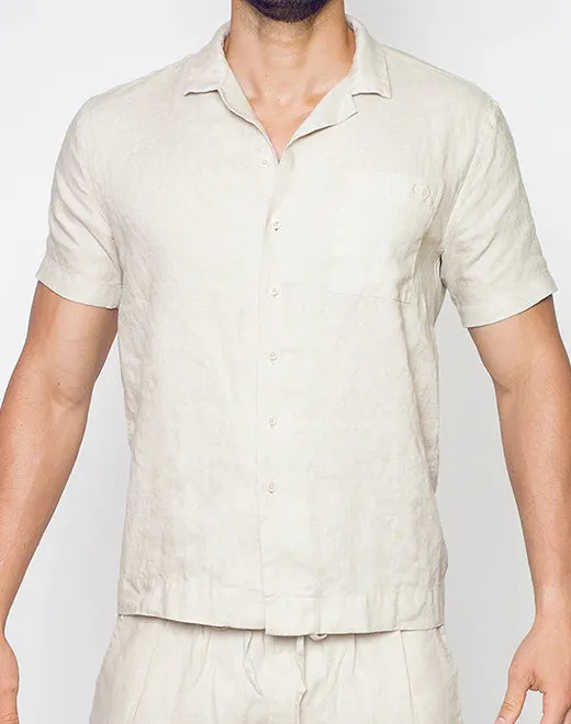 Breezy Linen Short Sleeve Classic Shirt