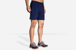 Brooks | Sherpa 7" Shorts | Men's | Navy