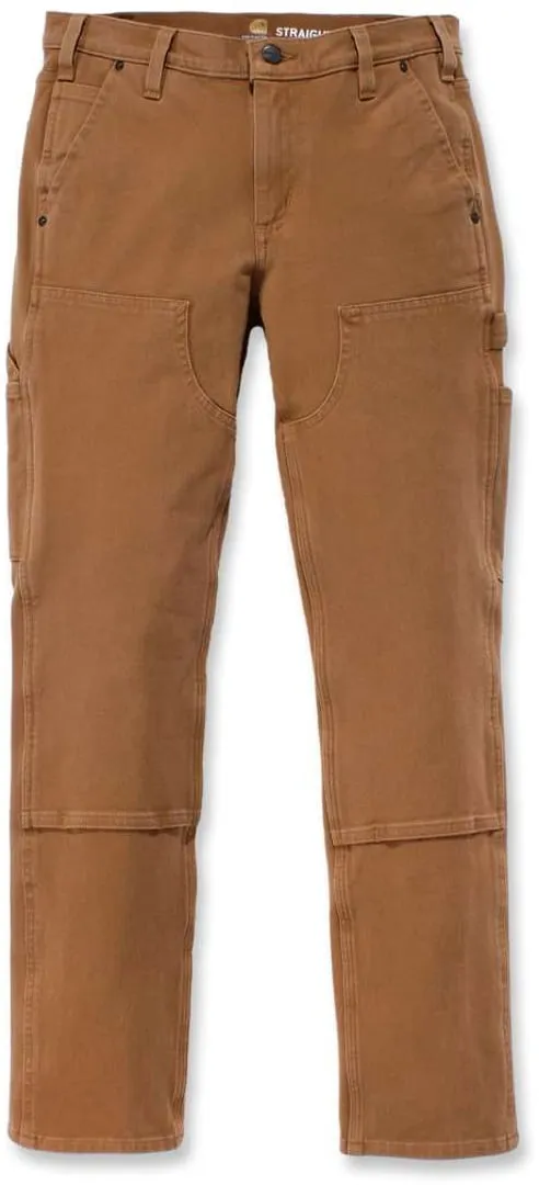 Carhartt Rugged Flex Stretch Twill Double Front Jeans, Brown