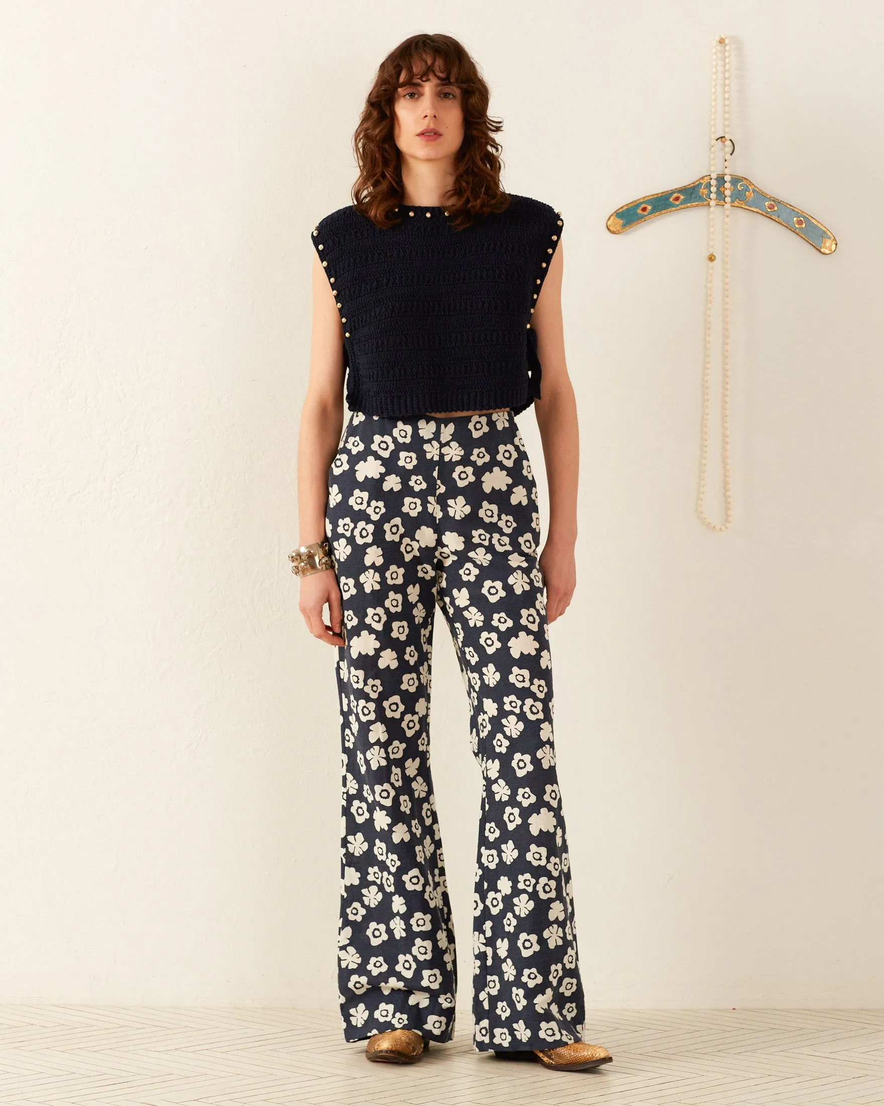 Charlie Deep Sea Lotus Pant