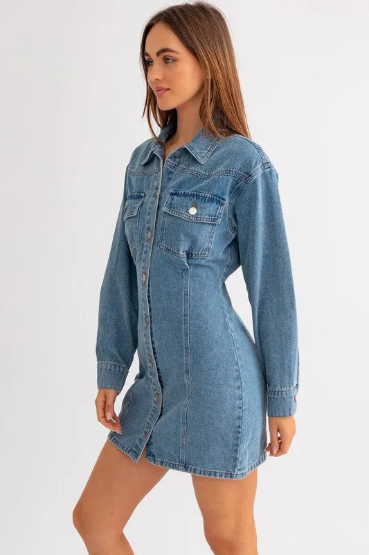 Darla Denim Dress