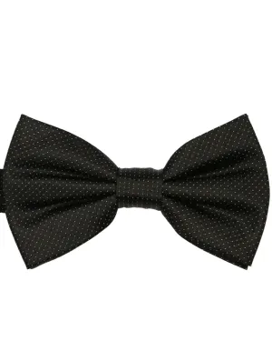 DÉCLIC Classic Microdot Bow Tie - Black