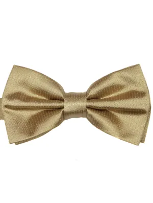 DÉCLIC Classic Microdot Bow Tie - Gold