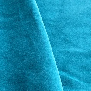 Eider Cotton Velvet in Teal