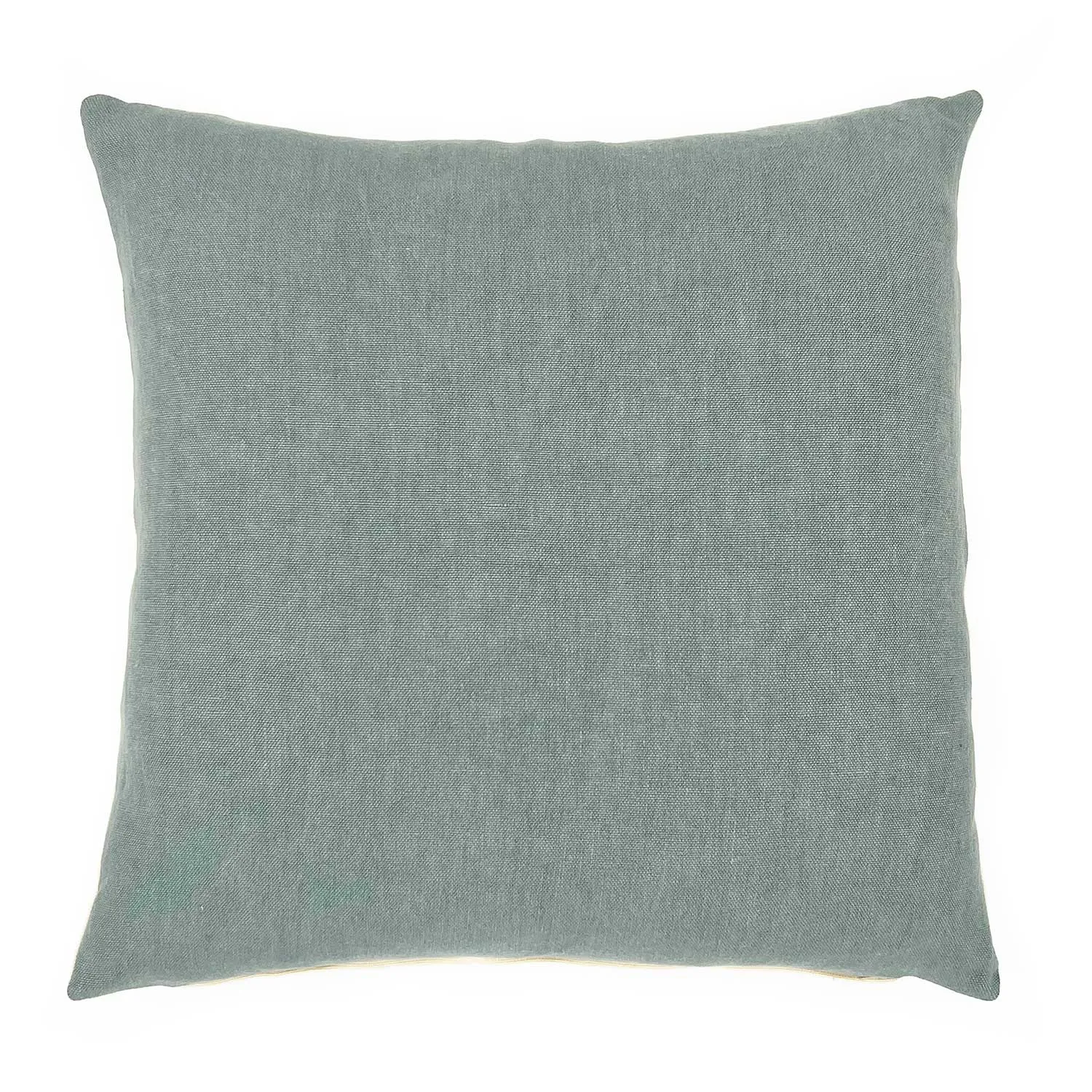 Elba Linen Cushion Cerulean/Eggshell