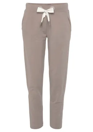 Elbsand tapered trousers, sand