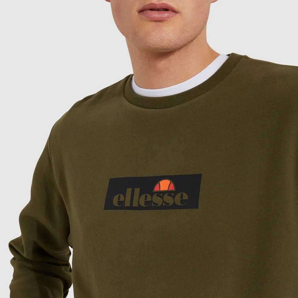 ELLESSE LIVENZO SWEATER - MENS - KHAKI