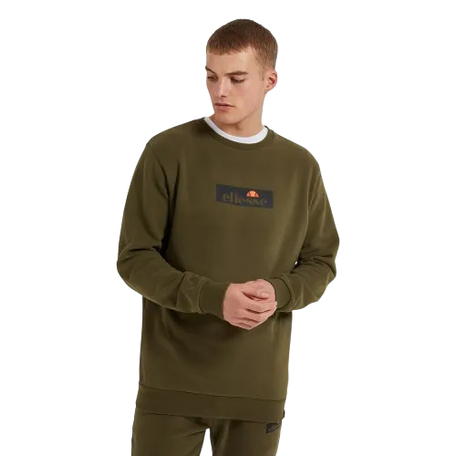 ELLESSE LIVENZO SWEATER - MENS - KHAKI