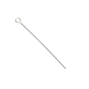 Eyepin Sterling Silver Metal 1.25-Pack of 20