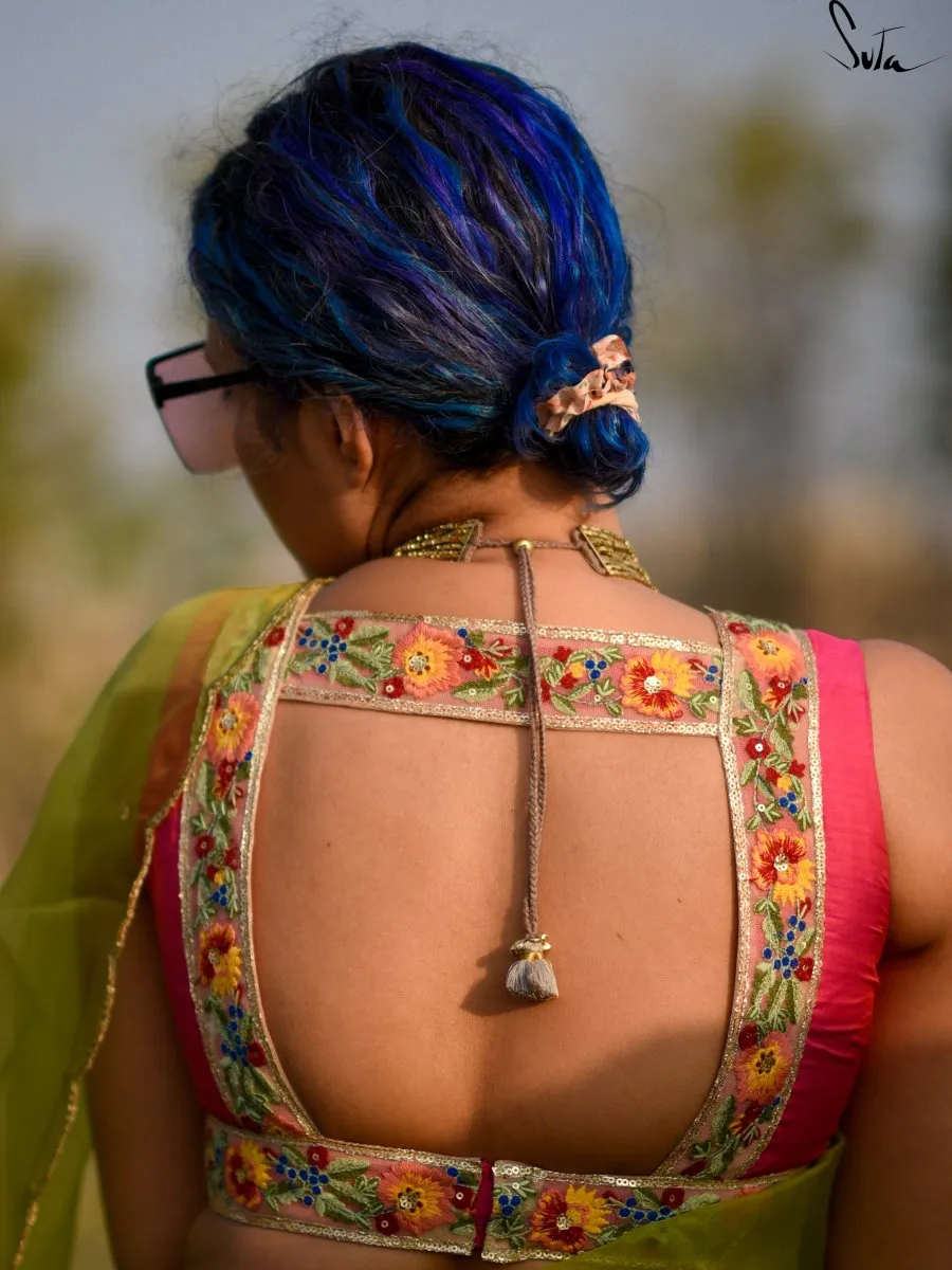 Gulabi Bagicha  ( Blouse )