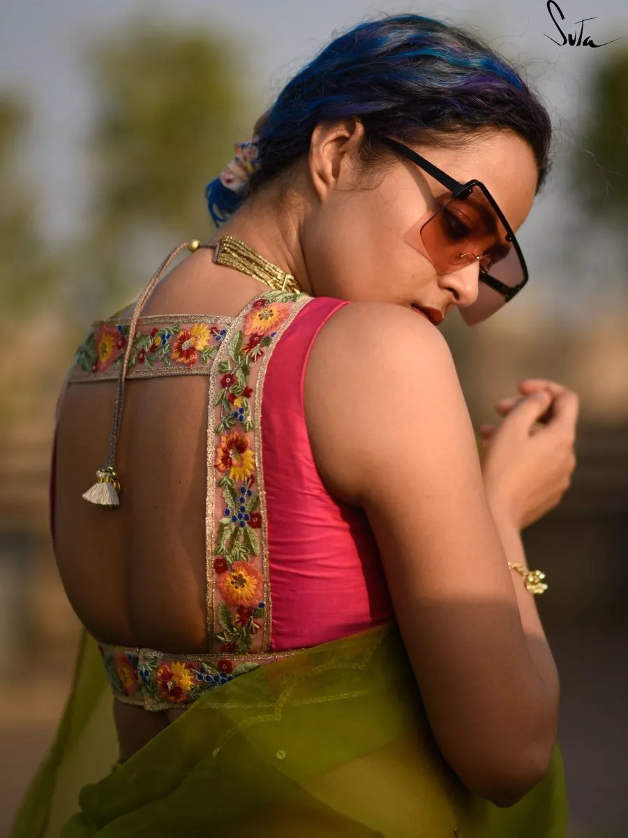 Gulabi Bagicha  ( Blouse )