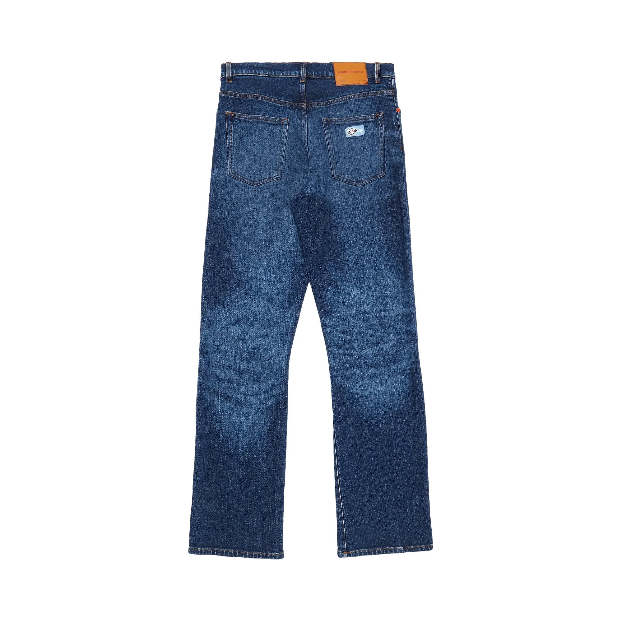 Heron Preston X-Ray Denim Pants, Blue