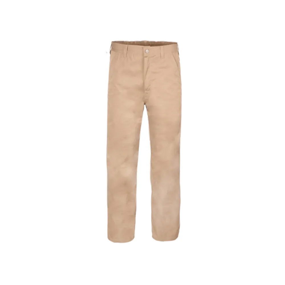 JONSSON POLYCOTTON WORK TROUSERS COLOUR-KHAKI SIZE-28