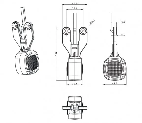 LED Clearance Lamp / 2 x Function