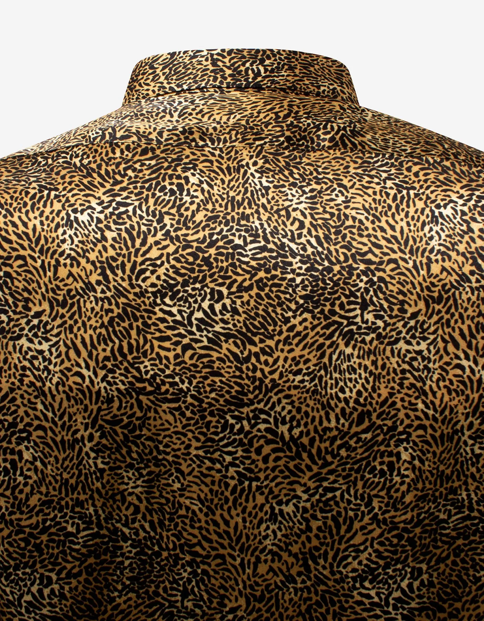 Leopard Print Silk Shirt