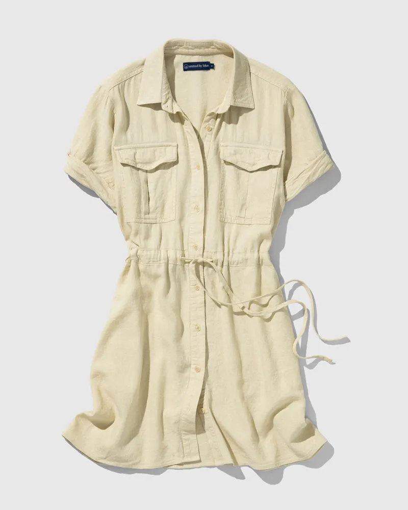 Linen Field Guide Shirt Dress