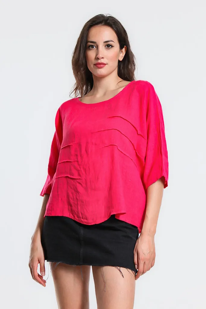 Lori Front Darted Top (BQ173) - FINAL SALE