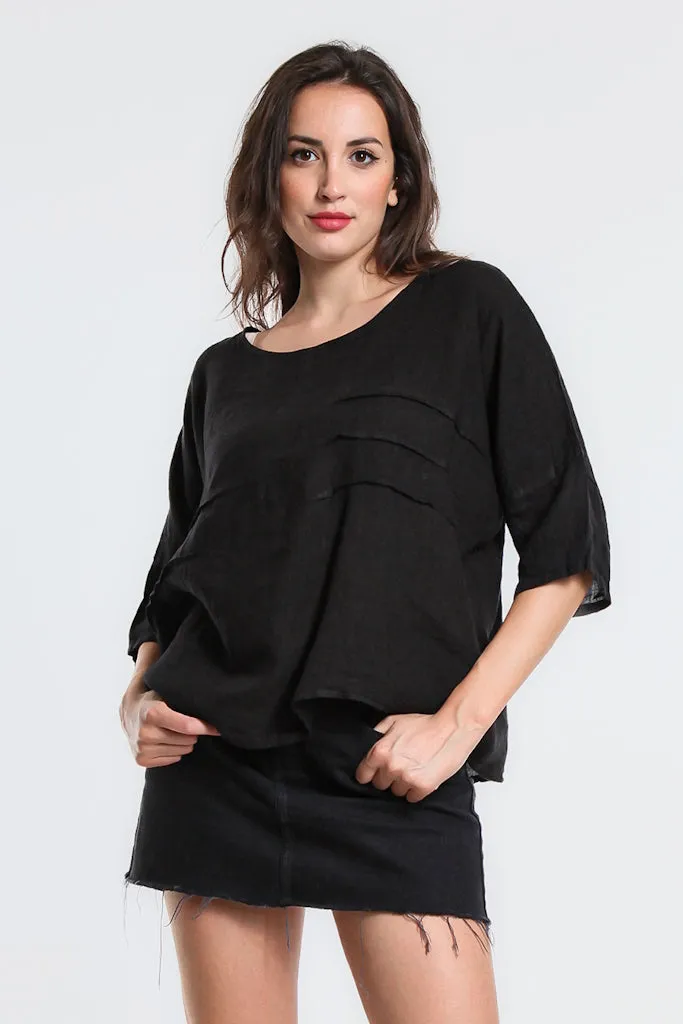 Lori Front Darted Top (BQ173) - FINAL SALE