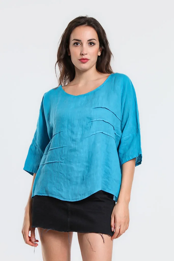 Lori Front Darted Top (BQ173) - FINAL SALE