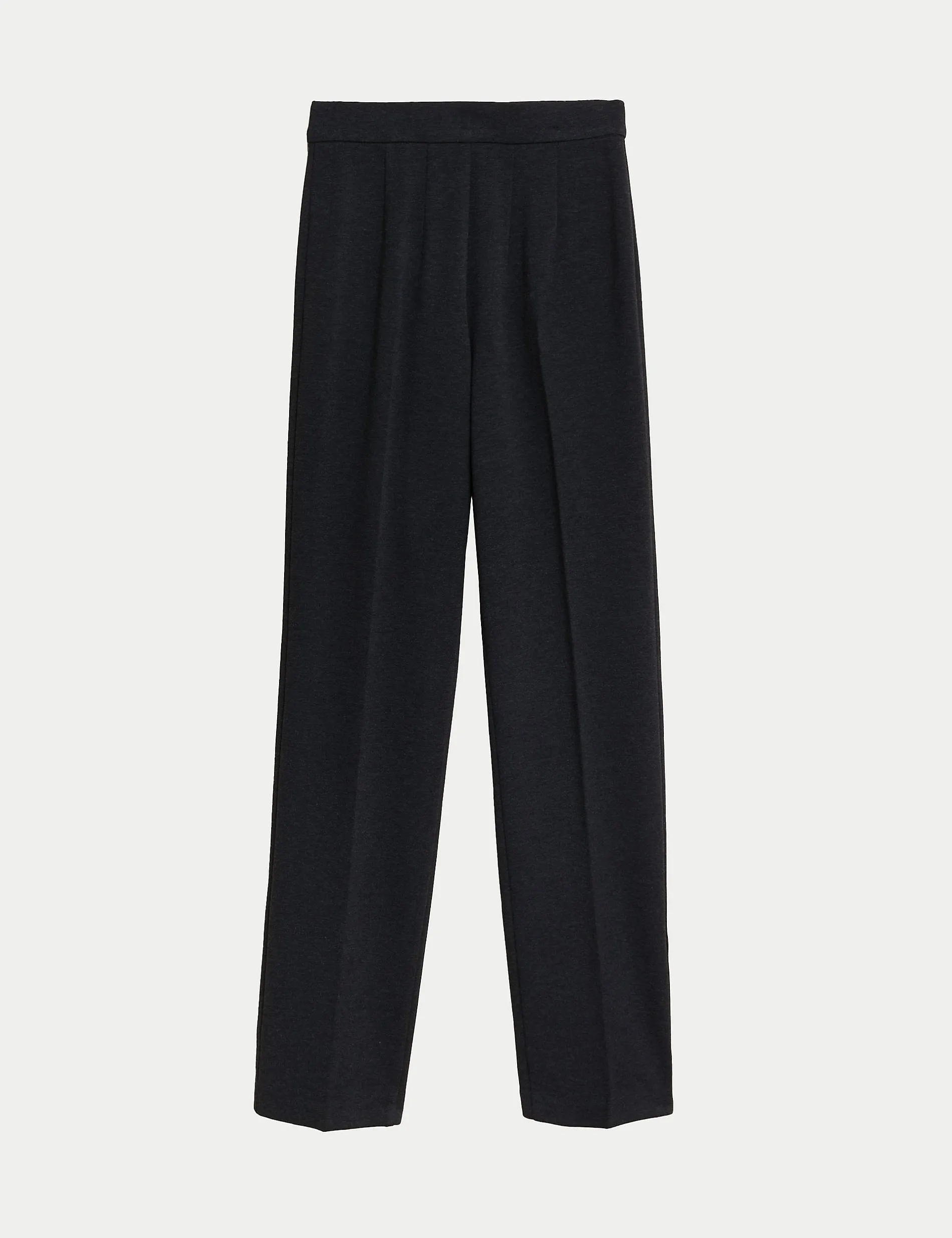 Marks & Spencer Stretch Jersey Straight Trousers