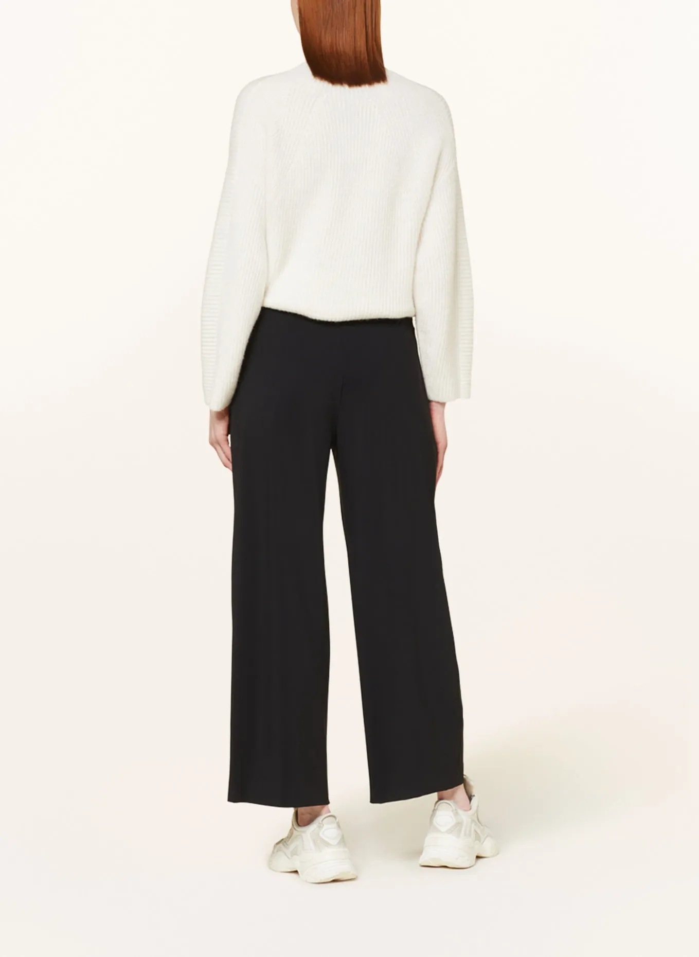 Marlene trousers RAFFAELLO ROSSI ABETA, black