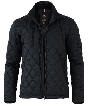 Midnight Blue - Henderson – stylish diamond quilted jacket