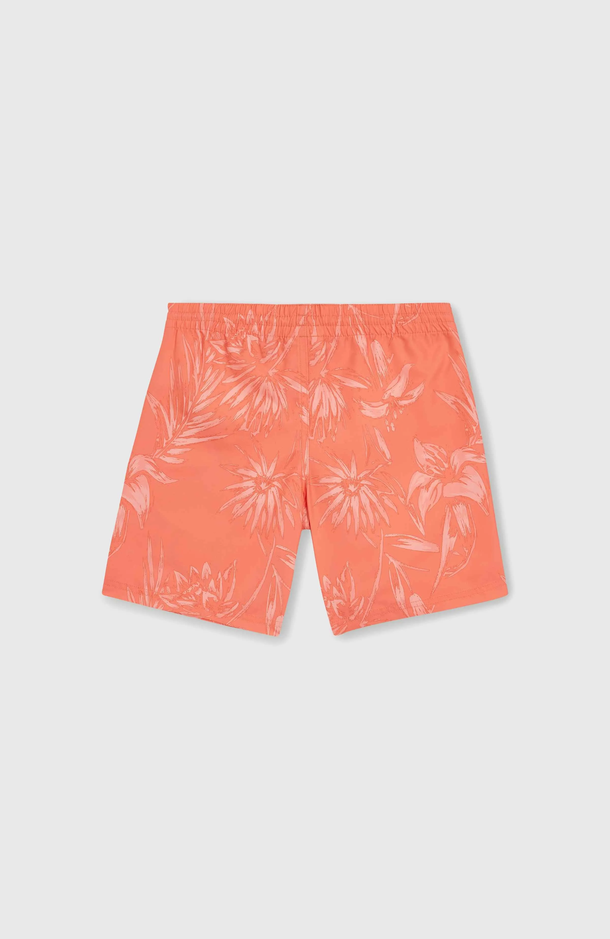 Mix and Match Cali Floral 14'' Swim Shorts | Living Coral Tonal Tropicana