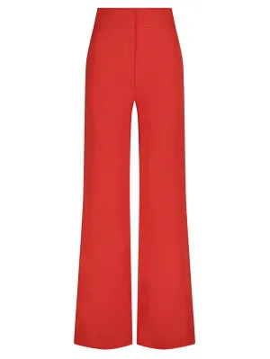 Nicowa CORINO loose trousers, red