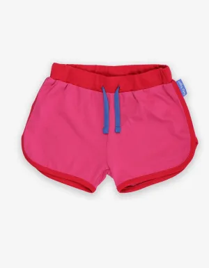 Organic Pink Running Shorts