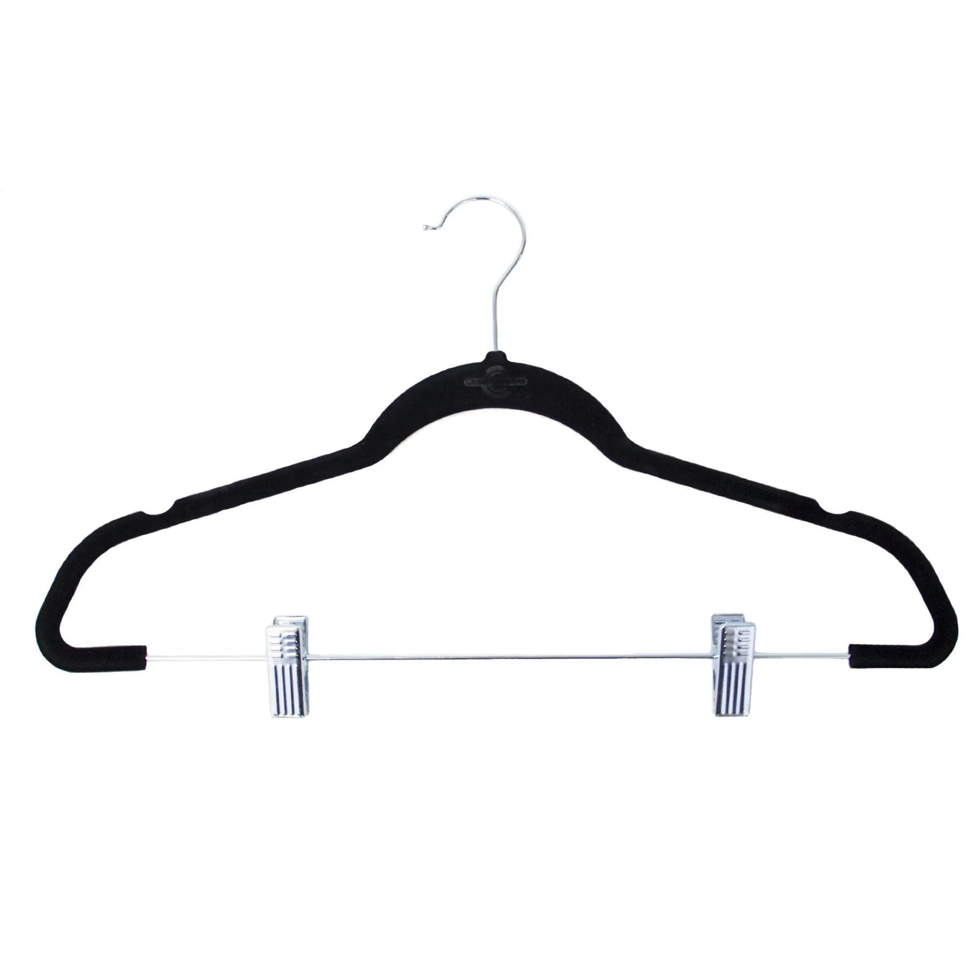 Premium Heavyweight 90g Velvet Hangers with Clips