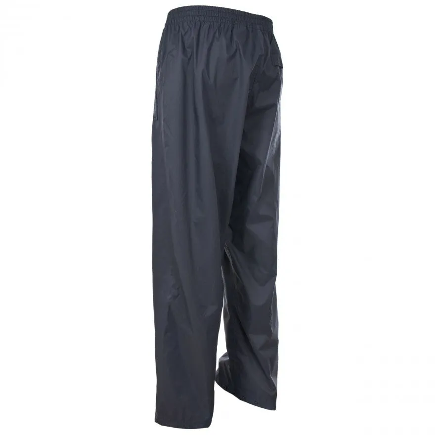 Qikpac Adults Unisex Pack Away Waterproof Trousers in Flint