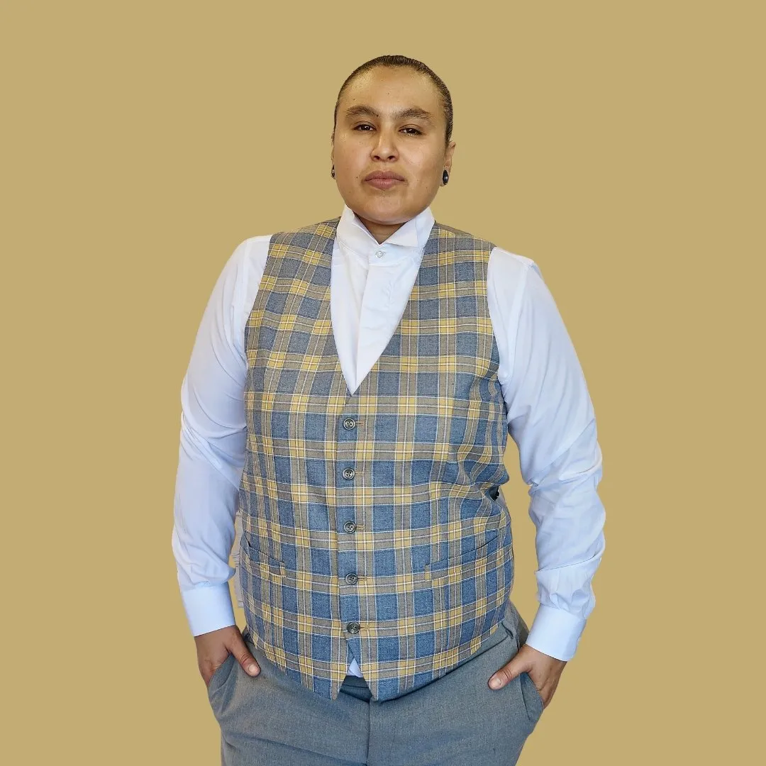 Recruiter Plaid Vest