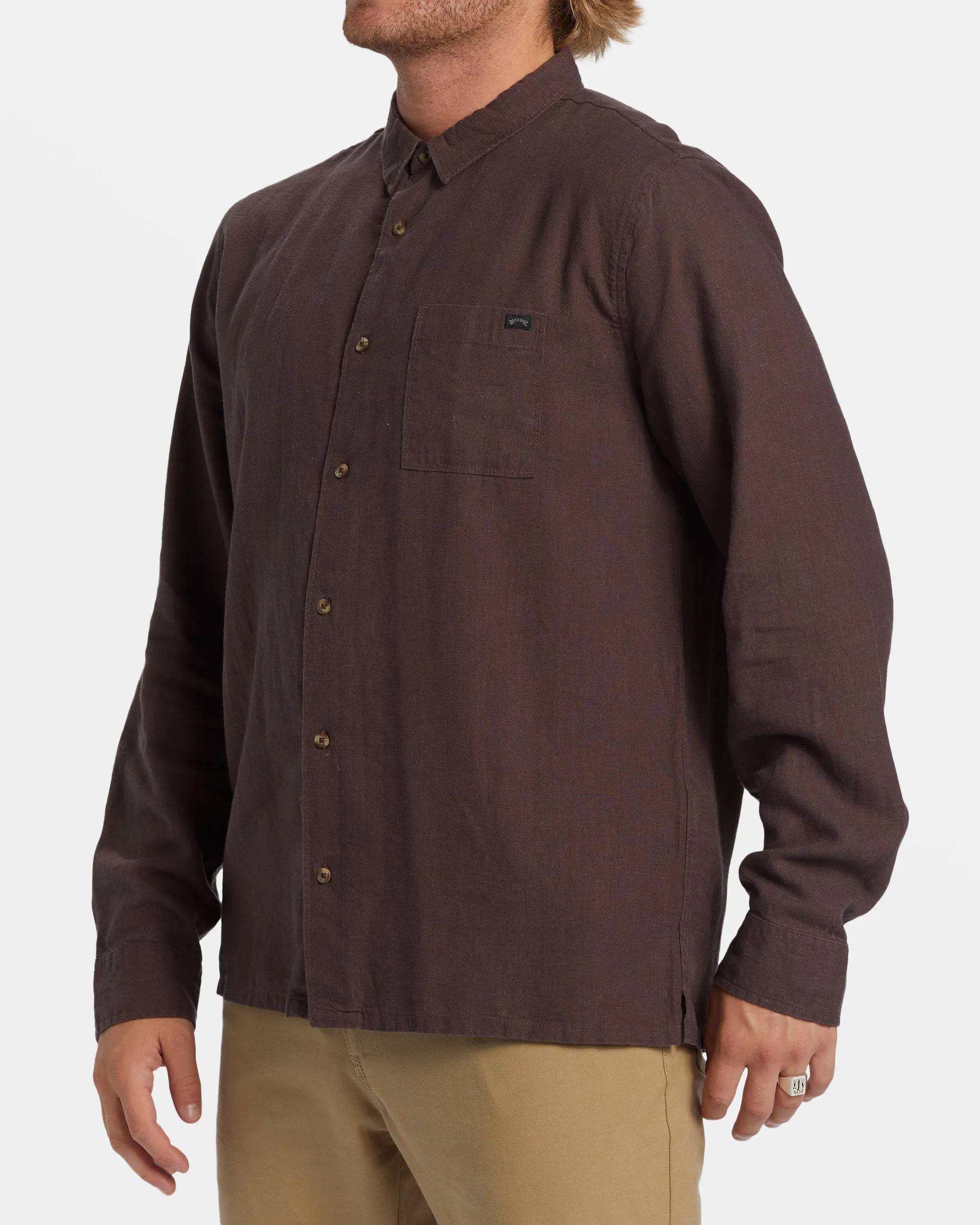 Ricardo Long Sleeve Shirt - Plum