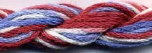 S-086 Aussie Pride - Dinky Dyes - 6 Stranded Silk Thread