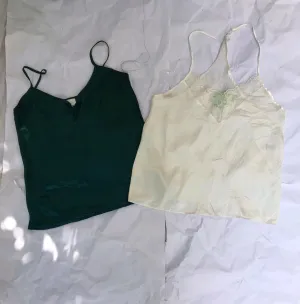 Silk & Lace Cami Tops