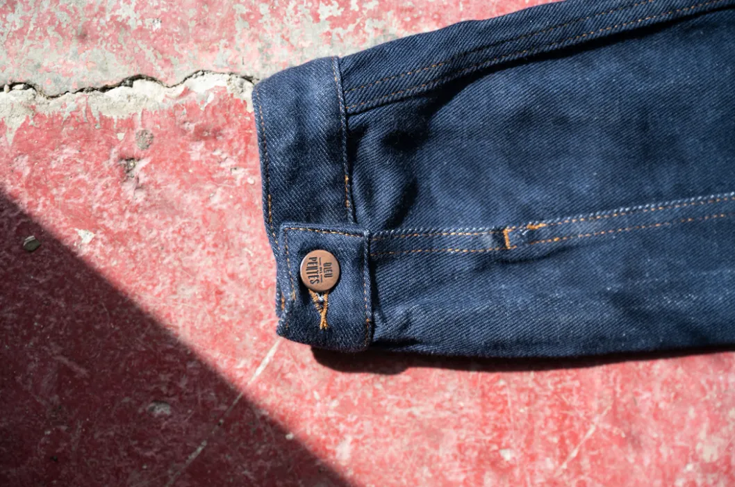 Sustainable Men's Denim Jacket | 3 Fabric Options