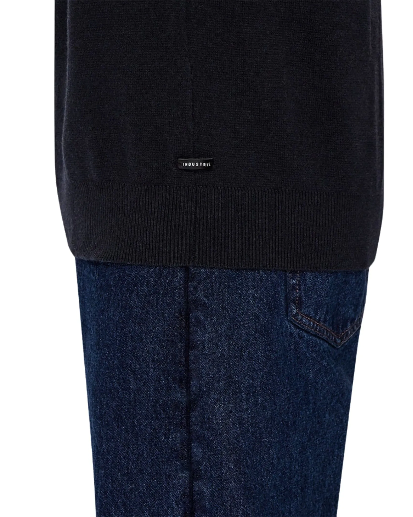 The Lakewood Zip Neck Knit Mens Jumper