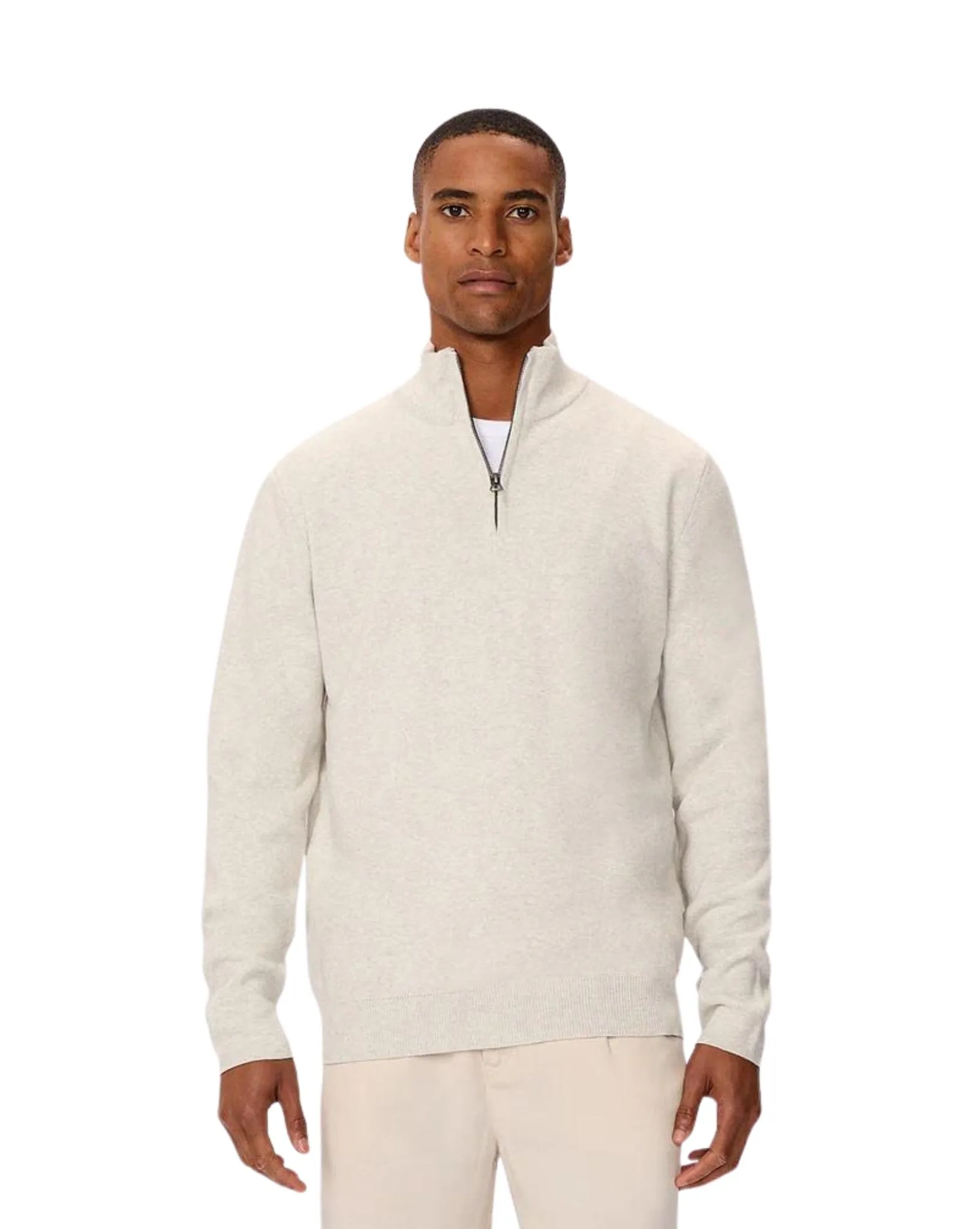 The Lakewood Zip Neck Knit Mens Jumper