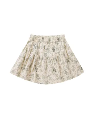 The Sparrow Skirt by Rylee   Cru - Blue Floral - KIDS