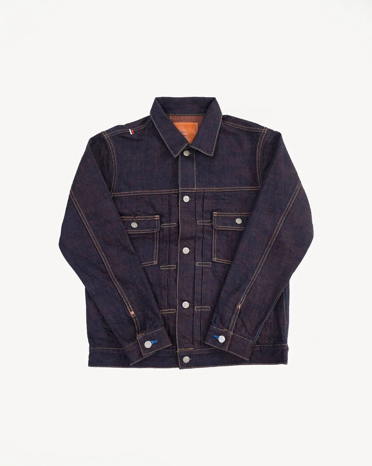 TNK402KH- 14.5oz Type II KAKISHIBU Jacket - Indigo OW