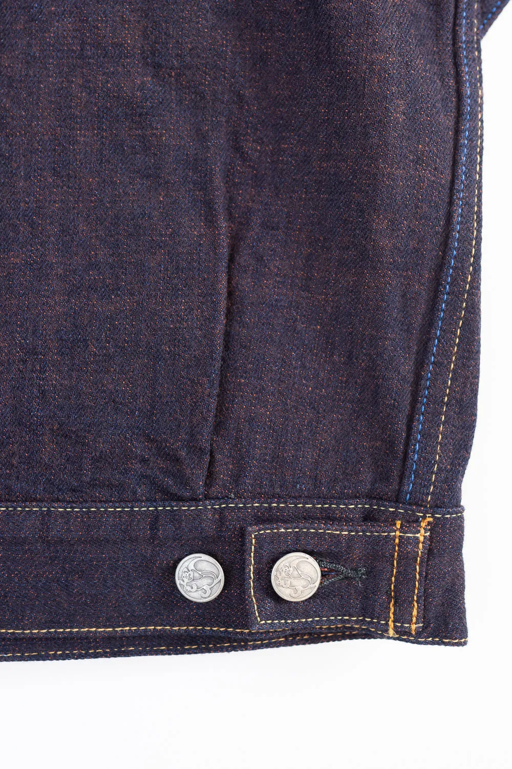 TNK402KH- 14.5oz Type II KAKISHIBU Jacket - Indigo OW