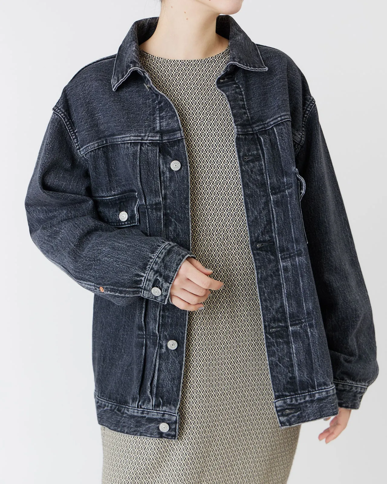 TYPE 50'S DENIM JACKET(BLACK)