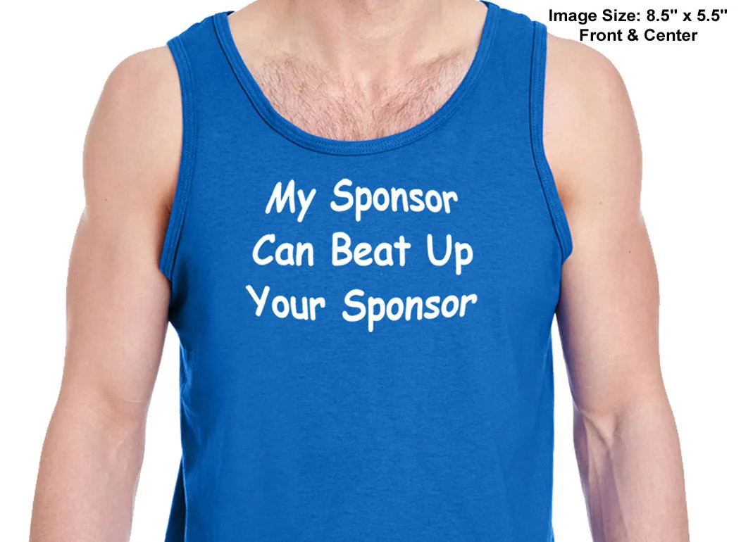 utt- My Sponsor Can Unisex Tank Tops